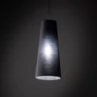 TK Lighting ZING függeszték fém, szövet, fekete, E27  - TK-10085