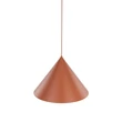 TK Lighting CONO függeszték fém, téglaszín, E27 - TK-10089