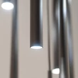 TK Lighting PIANO függeszték fém, fekete, barna, G9 - TK-10110