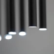 TK Lighting PIANO függeszték fém, fekete,  G9 - TK-10115