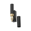 TK Lighting LAGOS fali lámpa fém, fekete, arany, G9 - TK-10145
