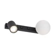 TK Lighting VOX fali lámpa fém, üveg, fekete, fehér, GU10+G9 - TK-10148
