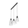 TK Lighting MODESTO függeszték fém , fekete, GU10 - TK-10149