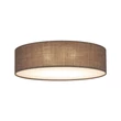TK Lighting EARTH mennyezet lámpa fém, szövet, barna, fehér, E27 - TK-10165