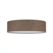 TK Lighting EARTH mennyezet lámpa fém, szövet, barna, fehér, E27 - TK-10165