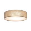 TK Lighting EARTH mennyezet lámpa fém, szövet, bézs, fehér, E27 - TK-10166
