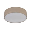 TK Lighting EARTH mennyezet lámpa fém, szövet, bézs, fehér, E27 - TK-10166