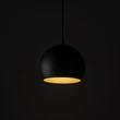 TK Lighting ZOE függeszték fém, fekete, E27 - TK-10167