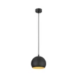 TK Lighting ZOE függeszték fém, fekete, E27 - TK-10167