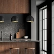 TK Lighting ZOE függeszték fém, fekete, E27 - TK-10168