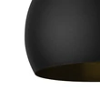 TK Lighting ZOE függeszték fém, fekete, E27 - TK-10168