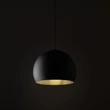 TK Lighting ZOE függeszték fém, fekete, E27 - TK-10168