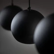 TK Lighting ZOE függeszték fém, fekete, E27 - TK-10169