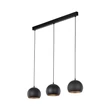 TK Lighting ZOE függeszték fém, fekete, E27 - TK-10169