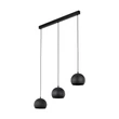 TK Lighting ZOE függeszték fém, fekete, E27 - TK-10169