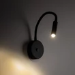 TK Lighting LAGOS fali lámpa fém, fekete, G9 - TK-10200
