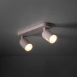 TK Lighting LIVIA mennyezet lámpa fém, rózsaszín, GU10 - TK-10233