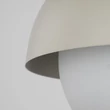 TK Lighting BONO függeszték fém, üveg, ekrü, fehér, E27 - TK-10274