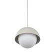 TK Lighting BONO függeszték fém, üveg, ekrü, fehér, E27 - TK-10274