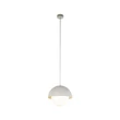 TK Lighting BONO függeszték fém, üveg, ekrü, fehér, E27 - TK-10274