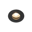 TK Lighting AURA  kültéri beépíthető spot fém, fekete, GU10, IP65 - TK-10571