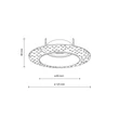 TK Lighting FIRA  kültéri beépíthető spot fém, fekete, GU10, IP65 - TK-10573