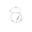 TK Lighting TWIST kültéri spotlámpa fém, fehér, GU10, IP65 - TK-10576