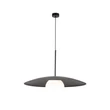 TK Lighting SLATE függeszték fém, üveg, fekete, fehér, E27 - TK-10637
