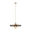 TK Lighting SILA függeszték fém, barna, E27 - TK-10758