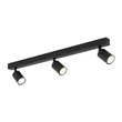 TK Lighting NEX mennyezet lámpa fém, fekete, GU10 - TK-10791