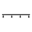 TK Lighting NEX mennyezet lámpa fém, fekete, GU10 - TK-10792