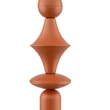 TK Lighting TOWER függeszték fém, téglaszín, E27 - TK-10869