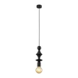 TK Lighting TOWER függeszték fém, fekete, E27 - TK-10871