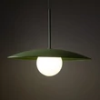 TK Lighting SLATE függeszték fém , üveg, zöld, fehér, E27 - TK-10909