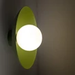 TK Lighting SLATE fali lámpa fém, üveg, zöld, G9 - TK-10935