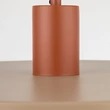 TK Lighting SILA függeszték fém, bézs, téglaszín, E27 - TK-10955