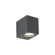 TK Lighting AXIS kültéri fali lámpa fém, szürke, GU10, IP44 - TK-10969