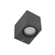 TK Lighting AXIS kültéri fali lámpa fém, szürke, GU10, IP44 - TK-10969