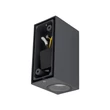 TK Lighting AXIS kültéri fali lámpa fém, üveg, szürke, GU10, IP44 - TK-10970