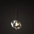 TK Lighting LAVA függeszték fém, üveg, barna, borostyán, G9 - TK-11025