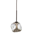 TK Lighting LAVA függeszték fém, üveg, barna, borostyán, G9 - TK-11025