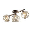 TK Lighting LAVA mennyezet lámpa fém, üveg, barna, borostyán, G9 - TK-11035