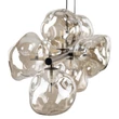 TK Lighting LAVA függeszték fém, üveg, barna, borostyán, G9 - TK-11037