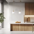 TK Lighting BALLO függeszték fém, üveg, bézs, fehér, E14 - TK-11049