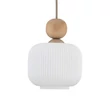 TK Lighting BALLO függeszték fém, üveg, bézs, fehér, E14 - TK-11049