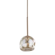 TK Lighting LAVA függeszték fém, üveg, bézs, borostyán, G9 - TK-11106