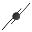 TK Lighting JAVA fali lámpa fém, fekete, LED, 24W, 3000K, 1200Lm - TK-1367