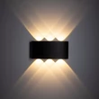 TK Lighting ARROW kültéri fali lámpa fém, fekete, LED, 1W, 3000K, 480 Lm, IP54 - TK-18181