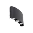 TK Lighting ARROW kültéri fali lámpa fém, fekete, LED, 1W, 3000K, 480 Lm, IP54 - TK-18181