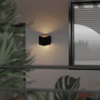 TK Lighting CUBE kültéri fali lámpa fém, fekete, LED, 5W, 3000K, 650 Lm, IP54 - TK-18182
